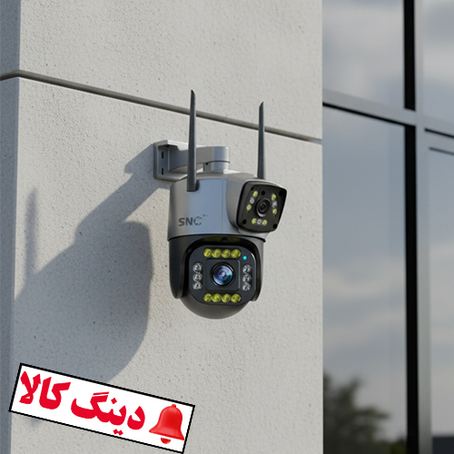 دوربین مداربسته سیم کارتی دو لنز 4 مگاپیکسل برند snc pro