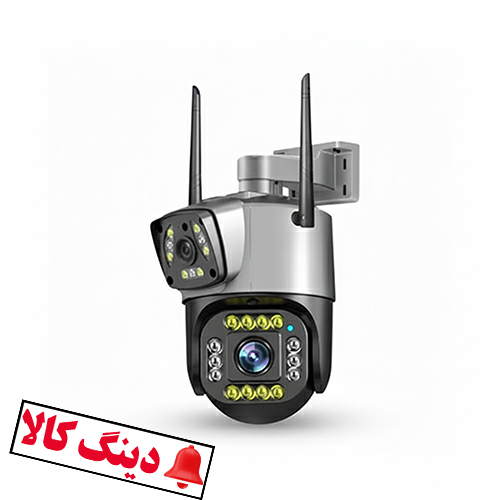 دوربین مداربسته سیم کارتی دو لنز 4 مگاپیکسل