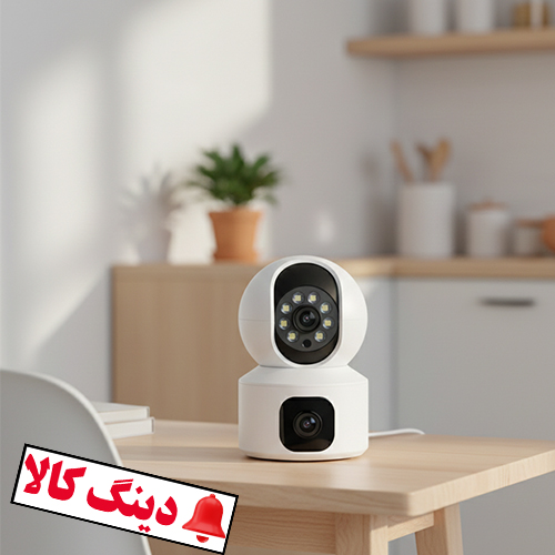 دوربین سیم کارتی چرخشی دو لنز پرستاری