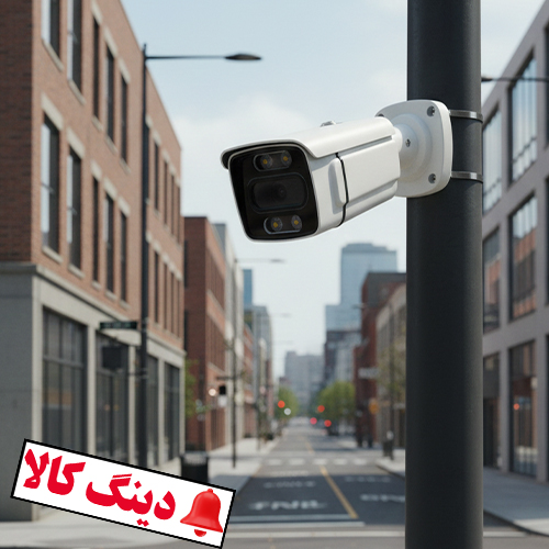 دوربین مداربسته بولت ahd کیفیت 5 مگاپیکسل وارم لایت