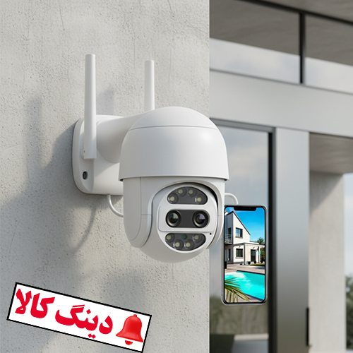 دوربین مداربسته گردان بیسیم زوم دار 10X