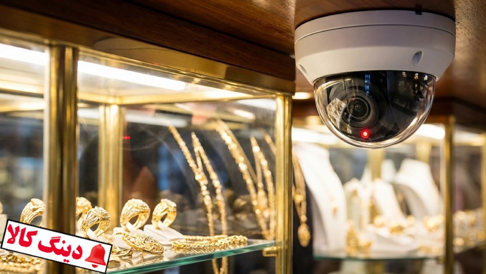 بهترین دوربین مداربسته برای طلا فروشی