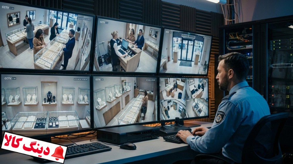 بهترین دوربین مداربسته برای طلا فروشی