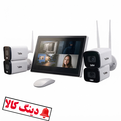 پکیچ دوربین مداربسته تابا 4 کانال بیسیم کمرامکس