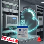 باتری یو پی اس 12 ولت 5 آمپر ساعت ایبیزا
